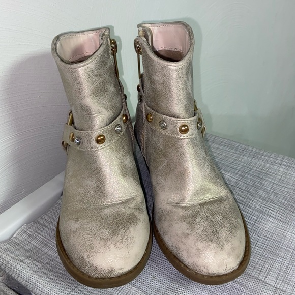 GIRLS' JESSICA SIMPSON Little Kid LAYLA HARNESS BOOTS Size 11 - Picture 5 of 6